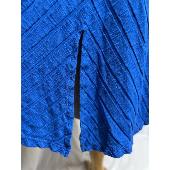 LULA ROE Women’s S Perfect Tee Blue Rayon Spandex - Picture 3 of 5